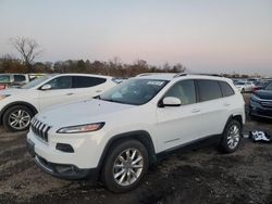 Jeep salvage cars for sale: 2016 Jeep Cherokee Limited