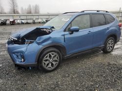 Subaru Forester salvage cars for sale: 2021 Subaru Forester Premium