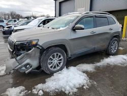 Salvage cars for sale from Copart Duryea, PA: 2019 Jeep Cherokee Latitude Plus