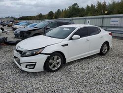 KIA Optima salvage cars for sale: 2015 KIA Optima LX