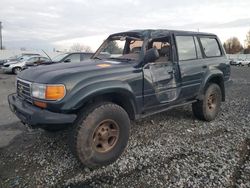 Toyota Land Cruiser salvage cars for sale: 1996 Toyota Land Cruiser HJ85