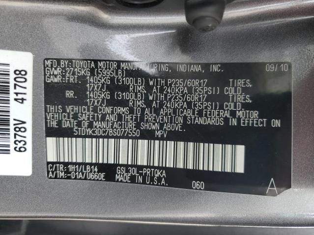 2011 Toyota Sienna XLE