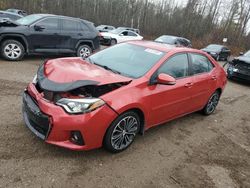 Toyota Corolla salvage cars for sale: 2014 Toyota Corolla L