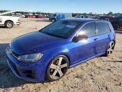 Volkswagen Golf salvage cars for sale: 2016 Volkswagen Golf R