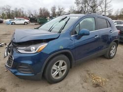 Chevrolet Trax salvage cars for sale: 2020 Chevrolet Trax 1LT