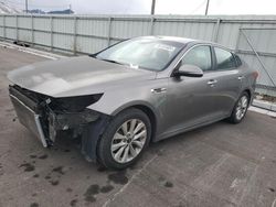 KIA Optima salvage cars for sale: 2016 KIA Optima LX