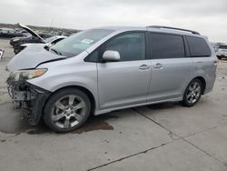 Toyota Sienna salvage cars for sale: 2011 Toyota Sienna Sport