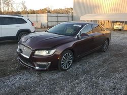 Lincoln mkz salvage cars for sale: 2017 Lincoln MKZ Hybrid Select