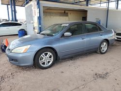 Honda Accord salvage cars for sale: 2007 Honda Accord EX