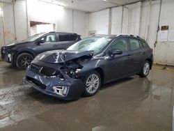 Subaru Impreza salvage cars for sale: 2017 Subaru Impreza Premium