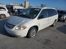 Chrysler salvage cars for sale: 2002 Chrysler Town & Country Limited