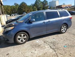 Salvage cars for sale from Copart Gaston, SC: 2015 Toyota Sienna LE