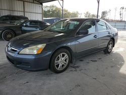 Vehiculos salvage en venta de Copart Cartersville, GA: 2006 Honda Accord EX