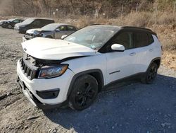 Jeep salvage cars for sale: 2018 Jeep Compass Latitude