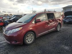 Toyota Sienna xle salvage cars for sale: 2012 Toyota Sienna XLE