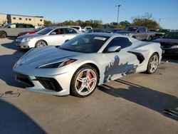 Chevrolet Corvette salvage cars for sale: 2024 Chevrolet Corvette Stingray 2LT