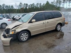 Honda Odyssey ex salvage cars for sale: 2002 Honda Odyssey EX