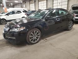 Acura salvage cars for sale: 2016 Acura TLX Tech