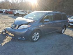 Toyota Sienna le salvage cars for sale: 2013 Toyota Sienna LE