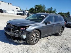 Subaru Outback salvage cars for sale: 2017 Subaru Outback 3.6R Limited