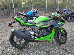 Salvage motorcycles for sale at Baltimore, MD auction: 2024 Kawasaki ZX636