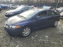 Vehiculos salvage en venta de Copart Waldorf, MD: 2006 Honda Civic LX