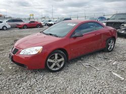 Pontiac salvage cars for sale: 2006 Pontiac G6 GT