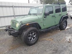 Jeep Wrangler salvage cars for sale: 2013 Jeep Wrangler Unlimited Sahara