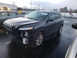 Jeep Grand Cherokee salvage cars for sale: 2014 Jeep Cherokee Limited