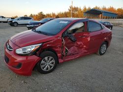 Hyundai Accent salvage cars for sale: 2016 Hyundai Accent SE