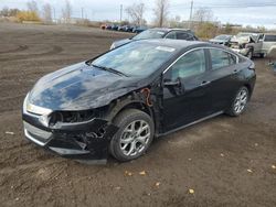 Chevrolet salvage cars for sale: 2017 Chevrolet Volt Premier