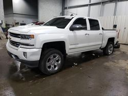 Chevrolet Silverado k1500 ltz salvage cars for sale: 2017 Chevrolet Silverado K1500 LTZ