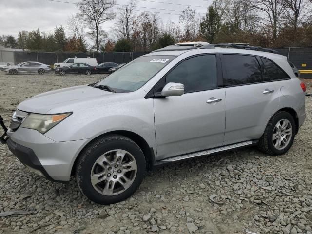 2009 Acura MDX Technology