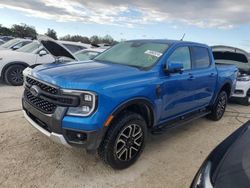 Ford Ranger lar salvage cars for sale: 2024 Ford Ranger Lariat