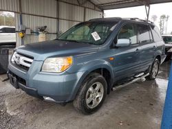 Honda Pilot salvage cars for sale: 2007 Honda Pilot EXL