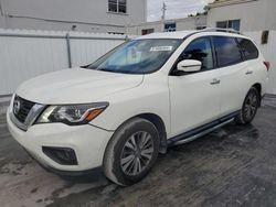 Salvage cars for sale from Copart Opa Locka, FL: 2020 Nissan Pathfinder SV