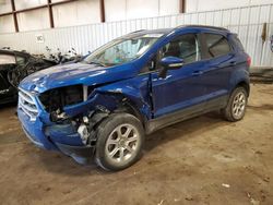 Ford Ecosport salvage cars for sale: 2022 Ford Ecosport SE