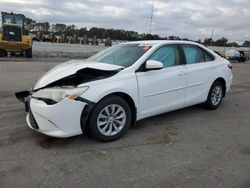 Toyota Camry salvage cars for sale: 2016 Toyota Camry LE