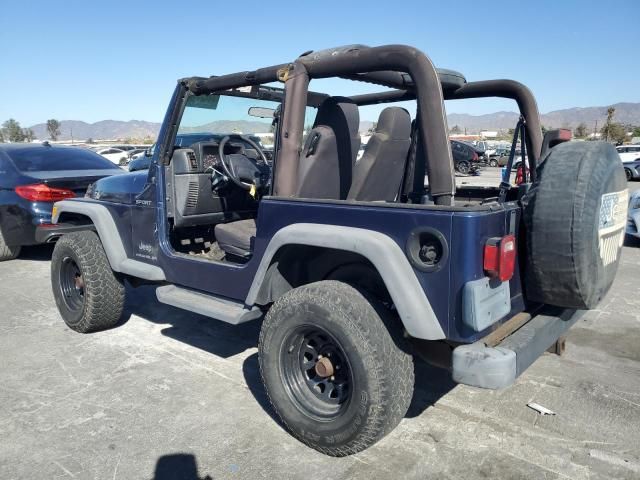 2003 Jeep Wrangler / TJ Sport