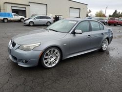 BMW salvage cars for sale: 2008 BMW 550 I