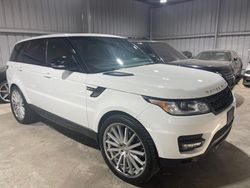 Land Rover Vehiculos salvage en venta: 2014 Land Rover Range Rover Sport SC