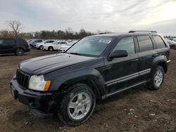 Jeep salvage cars for sale: 2007 Jeep Grand Cherokee Laredo