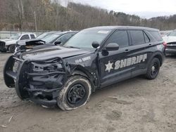 Ford Explorer salvage cars for sale: 2020 Ford Explorer Police Interceptor