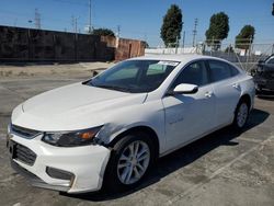 Chevrolet Malibu salvage cars for sale: 2018 Chevrolet Malibu LT