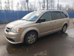 Dodge salvage cars for sale: 2013 Dodge Grand Caravan SE