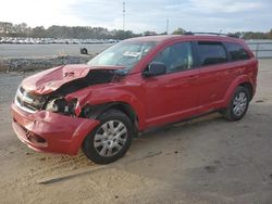 Dodge Journey salvage cars for sale: 2017 Dodge Journey SE