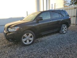 Toyota Highlander salvage cars for sale: 2008 Toyota Highlander Limited