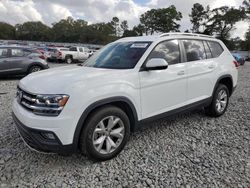 Volkswagen salvage cars for sale: 2019 Volkswagen Atlas SE