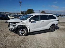 Toyota Sienna le salvage cars for sale: 2024 Toyota Sienna LE