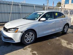 Volkswagen Jetta salvage cars for sale: 2017 Volkswagen Jetta S